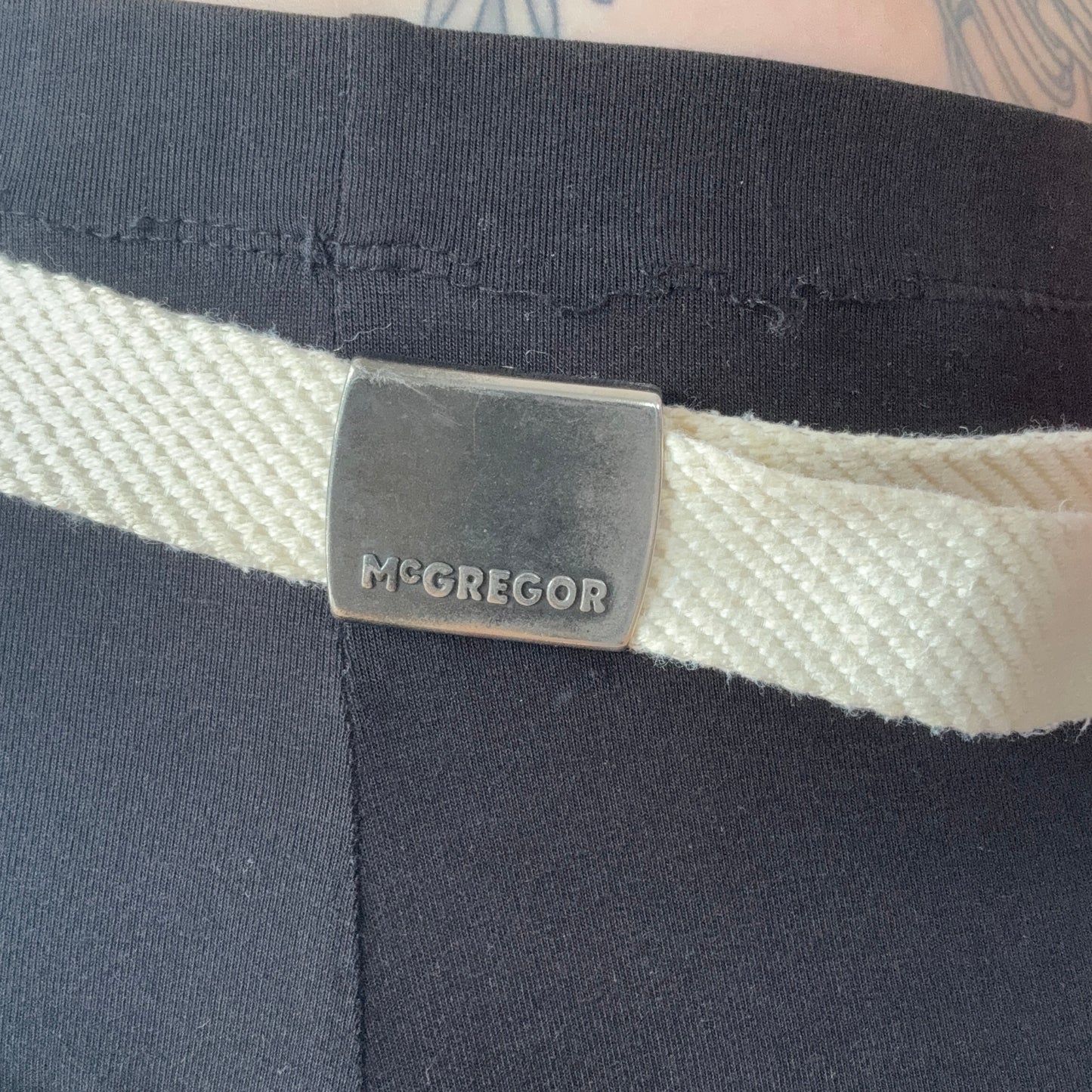 White McGregor Belt