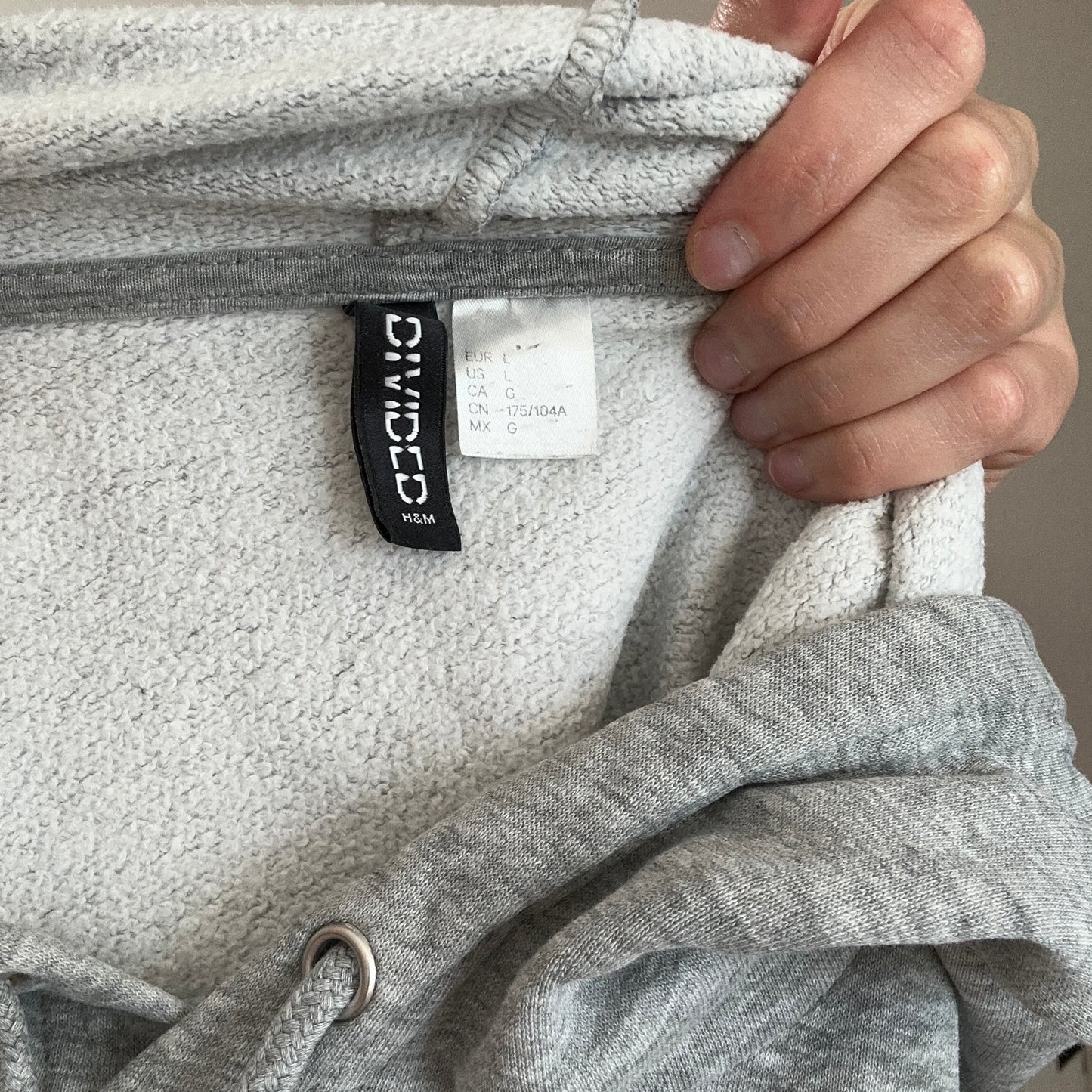 Sweat à capuche gris | Bern