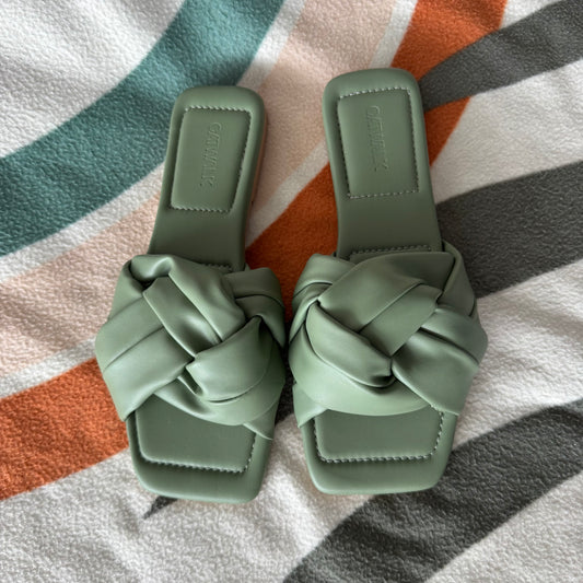 Green Slippers