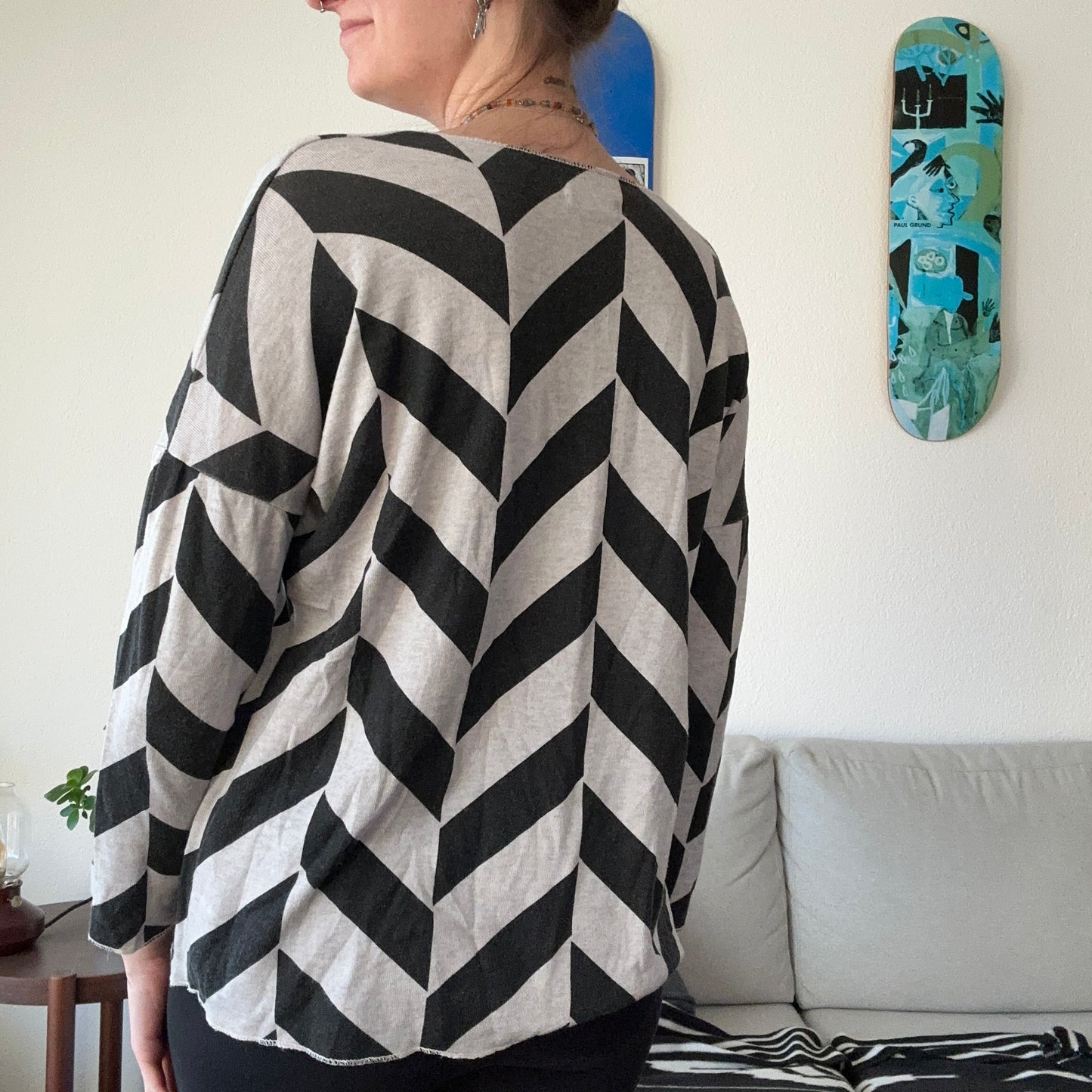 Black and white striped Longsleeve | Bern