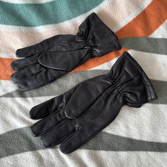 Black Leathers Gloves | Bern