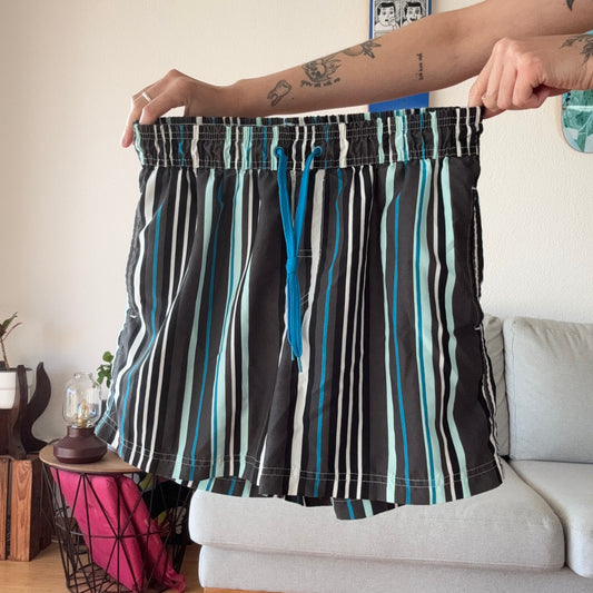 Black, White, Blue and Gray Trunks | Bern