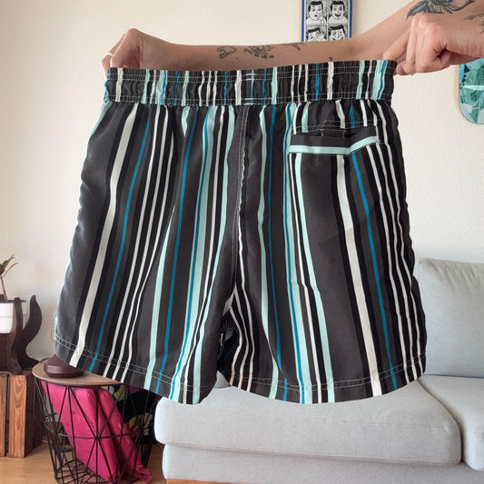 Black, White, Blue and Gray Trunks | Bern