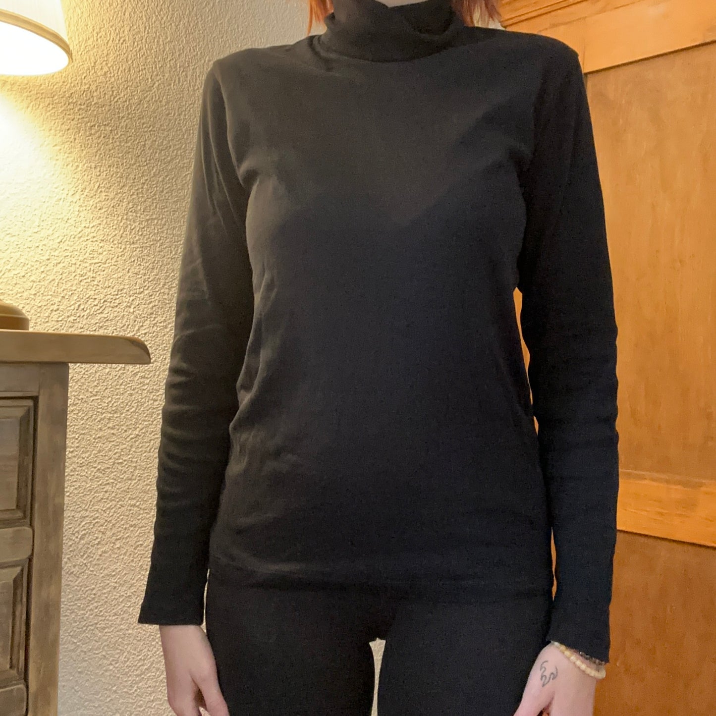 Black Turtleneck Longsleeve | Bern