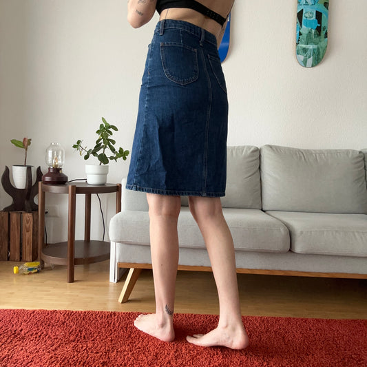 Blue Midi Jeans Skirt | Bern