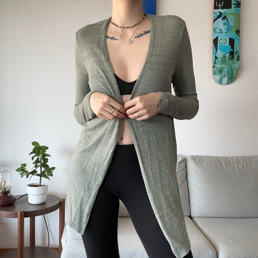 Green Cardigan