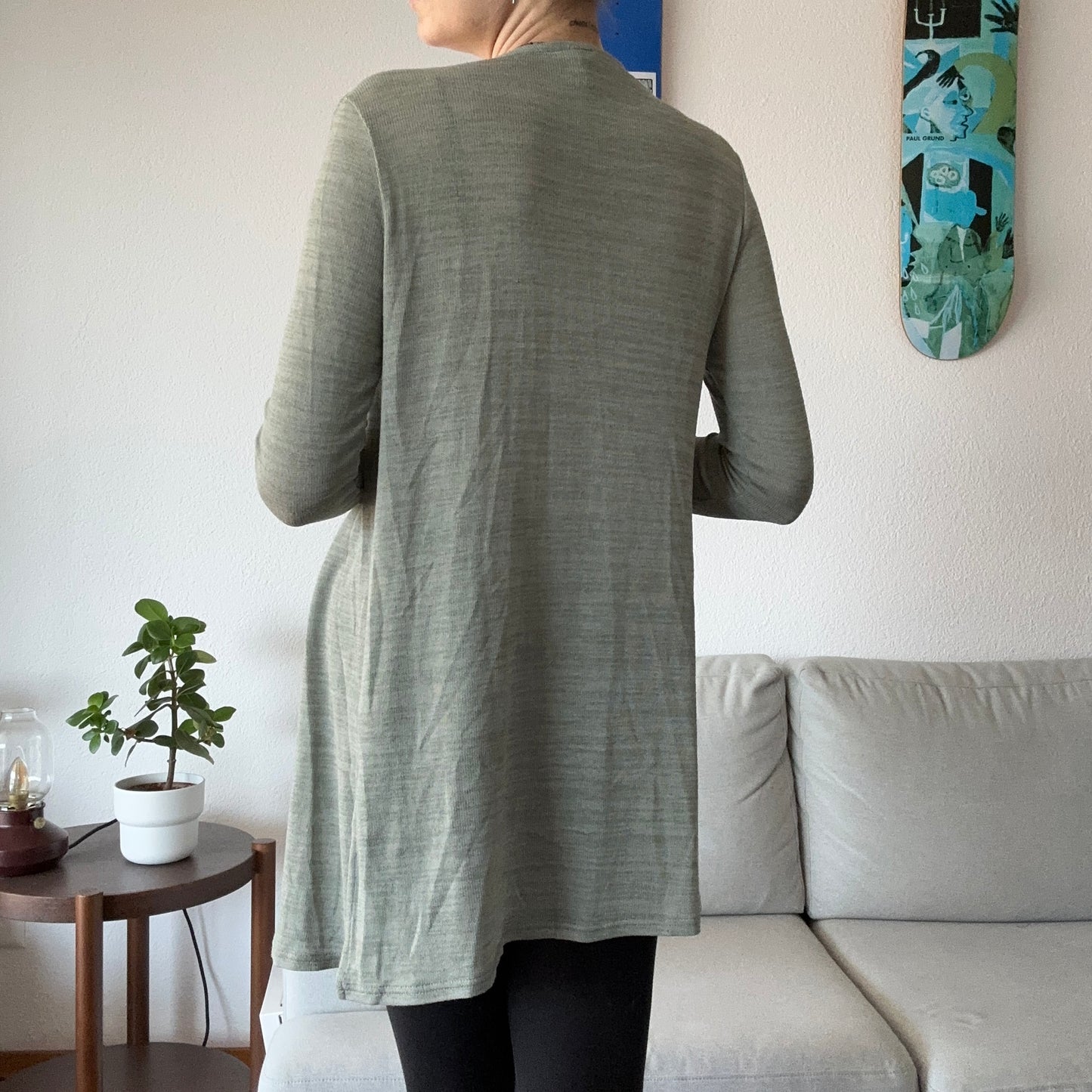 Green Cardigan