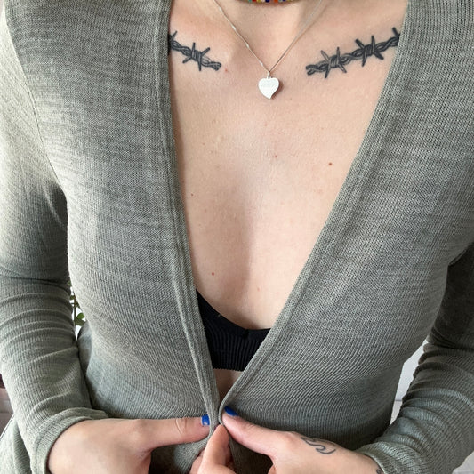 Green Cardigan