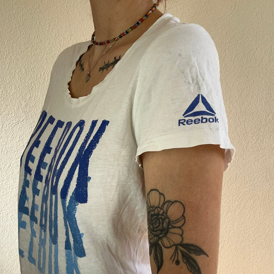 White Reebok Shirt