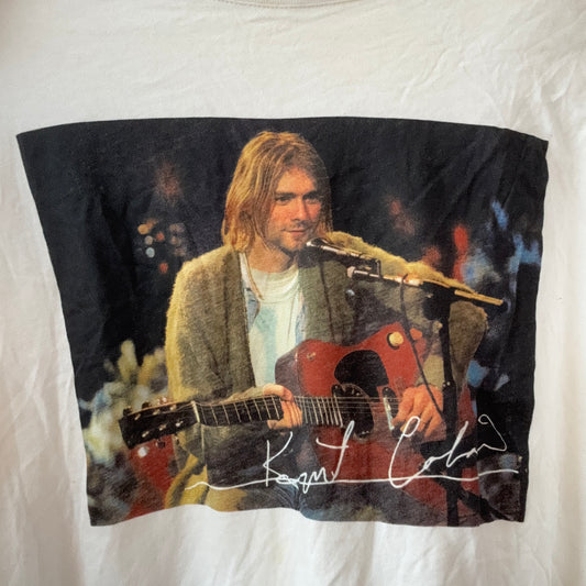 White Shirt with front Print