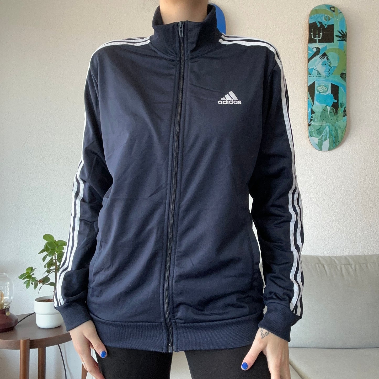 Blue Adidas Jacket