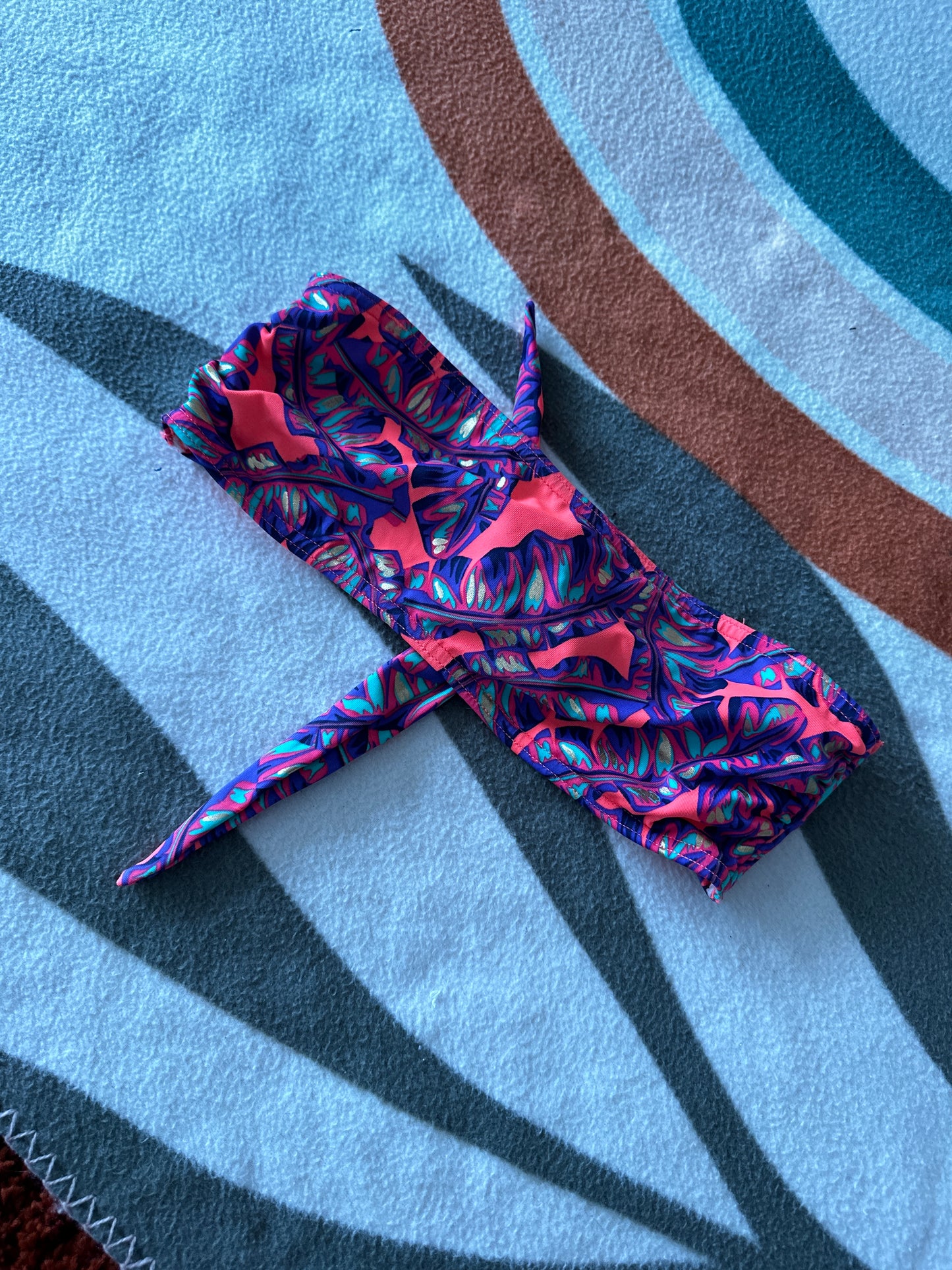Colorful Bikini Top