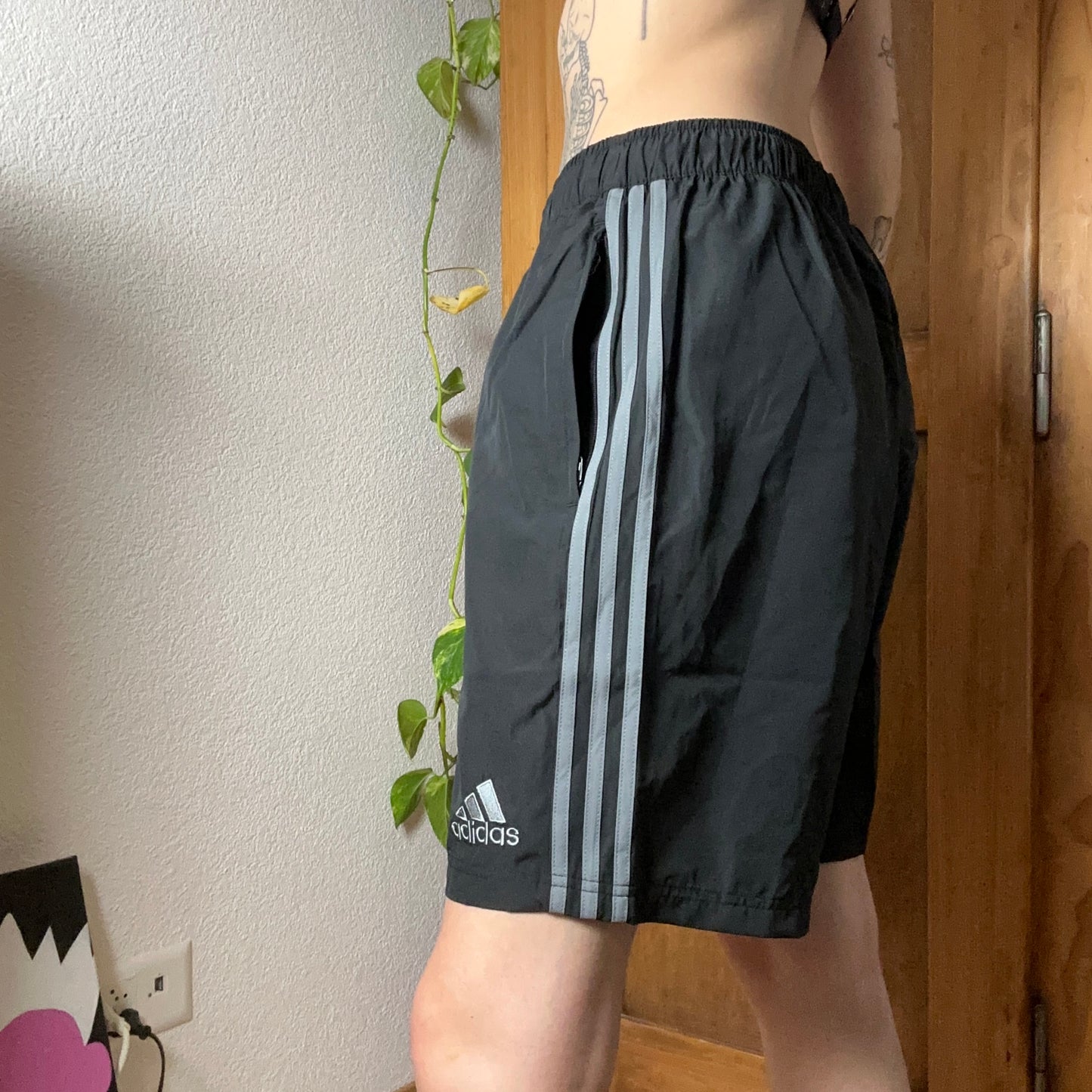 Black/Gray Adidas Shorts | Bern