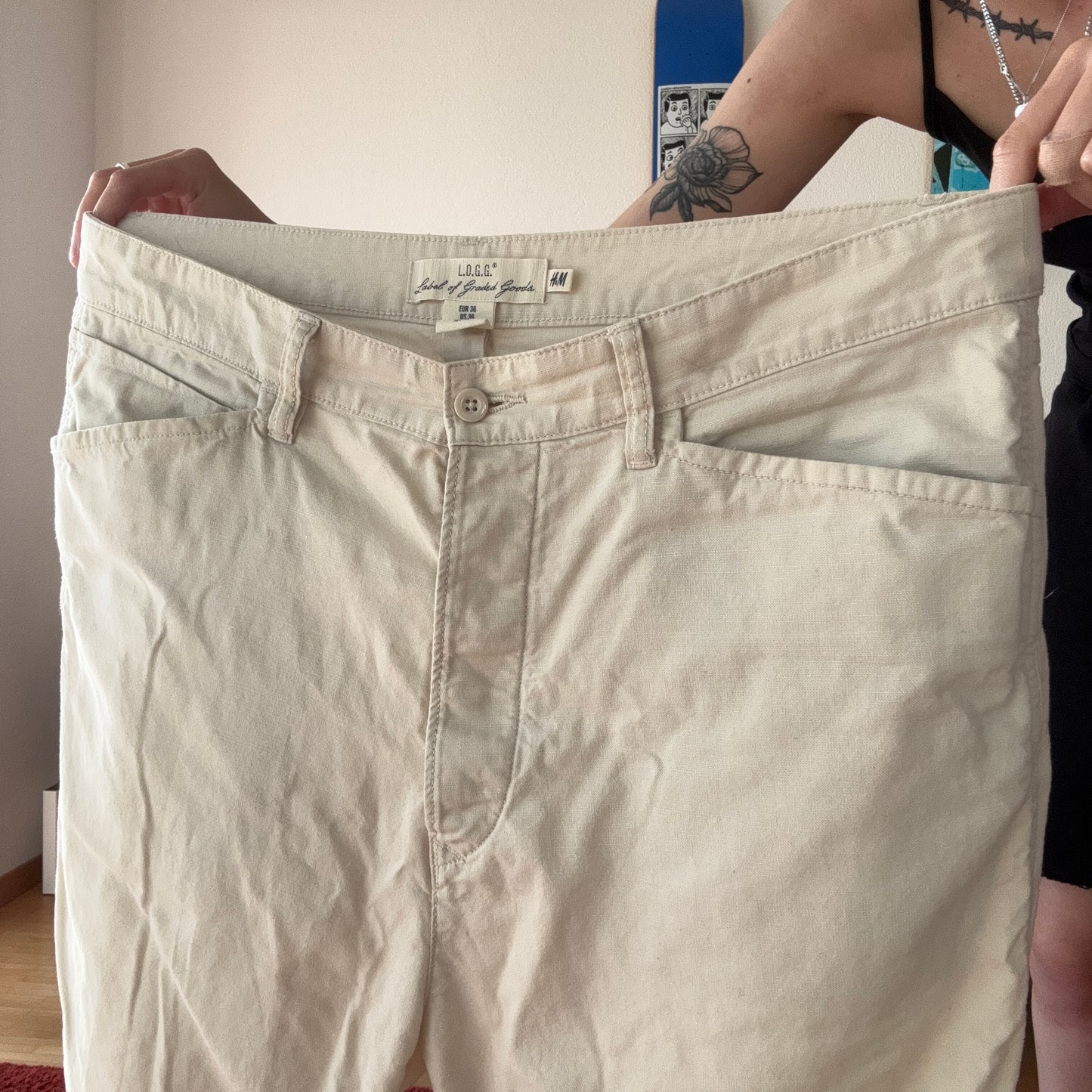 Beige Pants | Bern