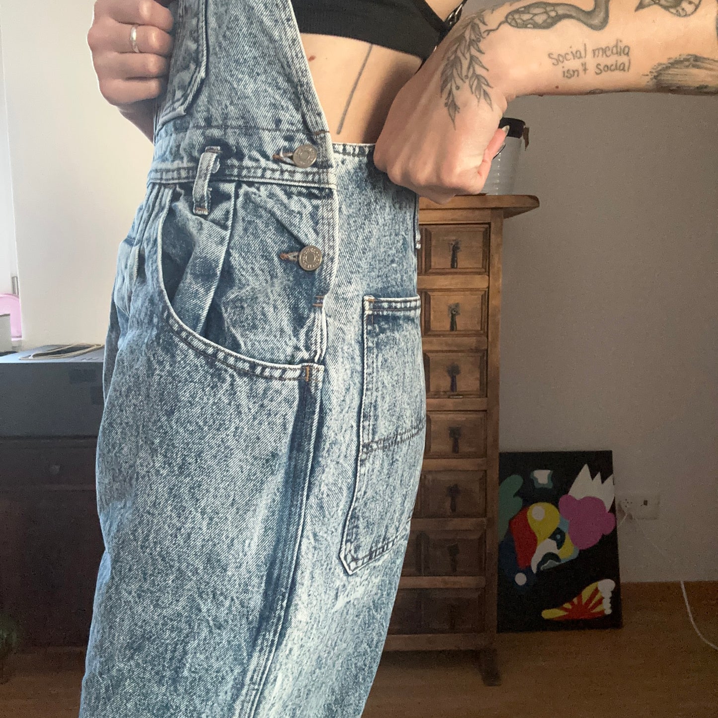 Blue Vintage Overall | Bern