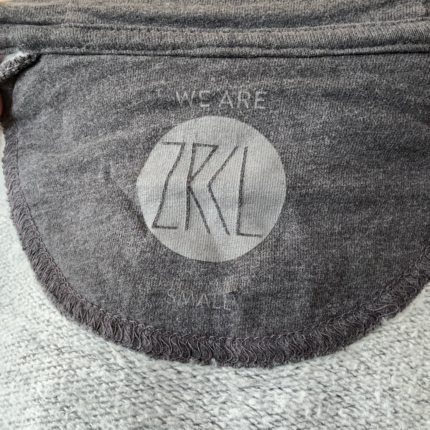 Gray Jacket / Zip up Hoodie