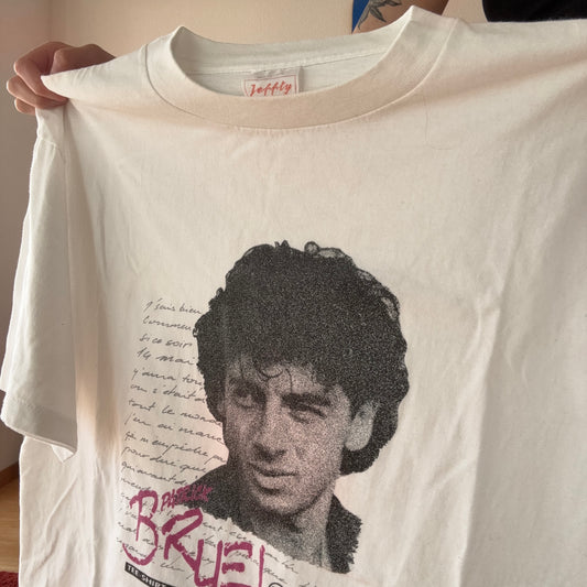 White Shirt with Front Print