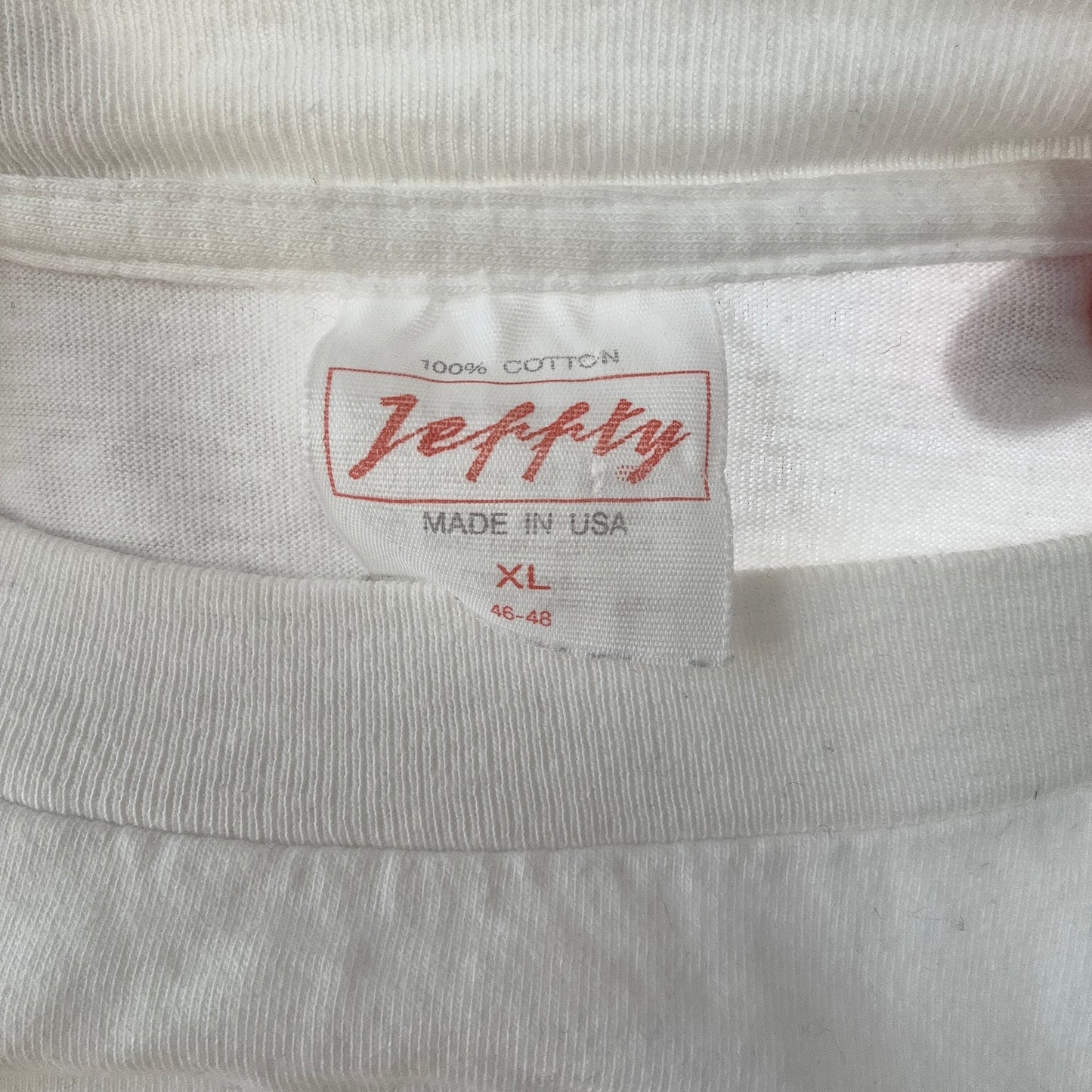 White Shirt with Front Print