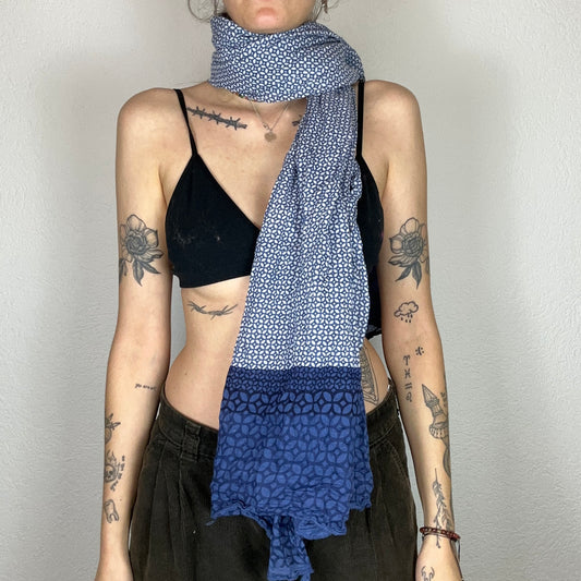 Blue Scarf