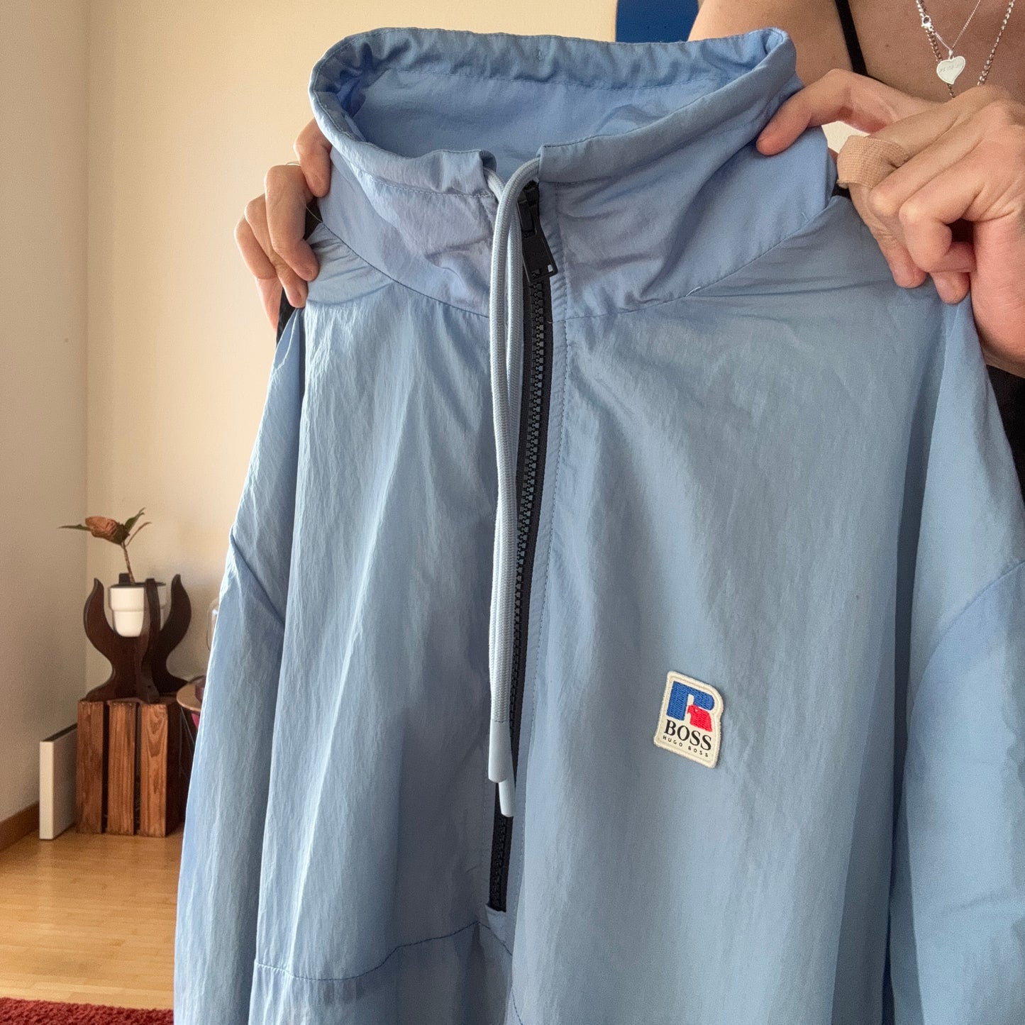 Blue Hugo Boss X RUSSEL ATHLETIC Jacket