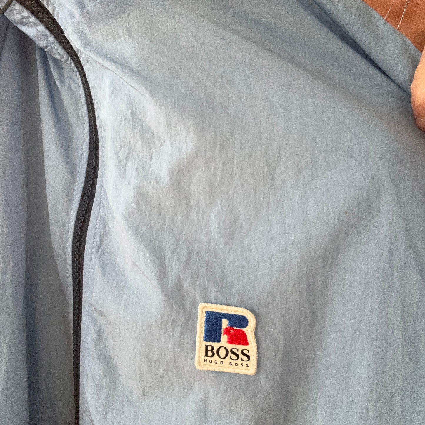 Blue Hugo Boss X RUSSEL ATHLETIC Jacket