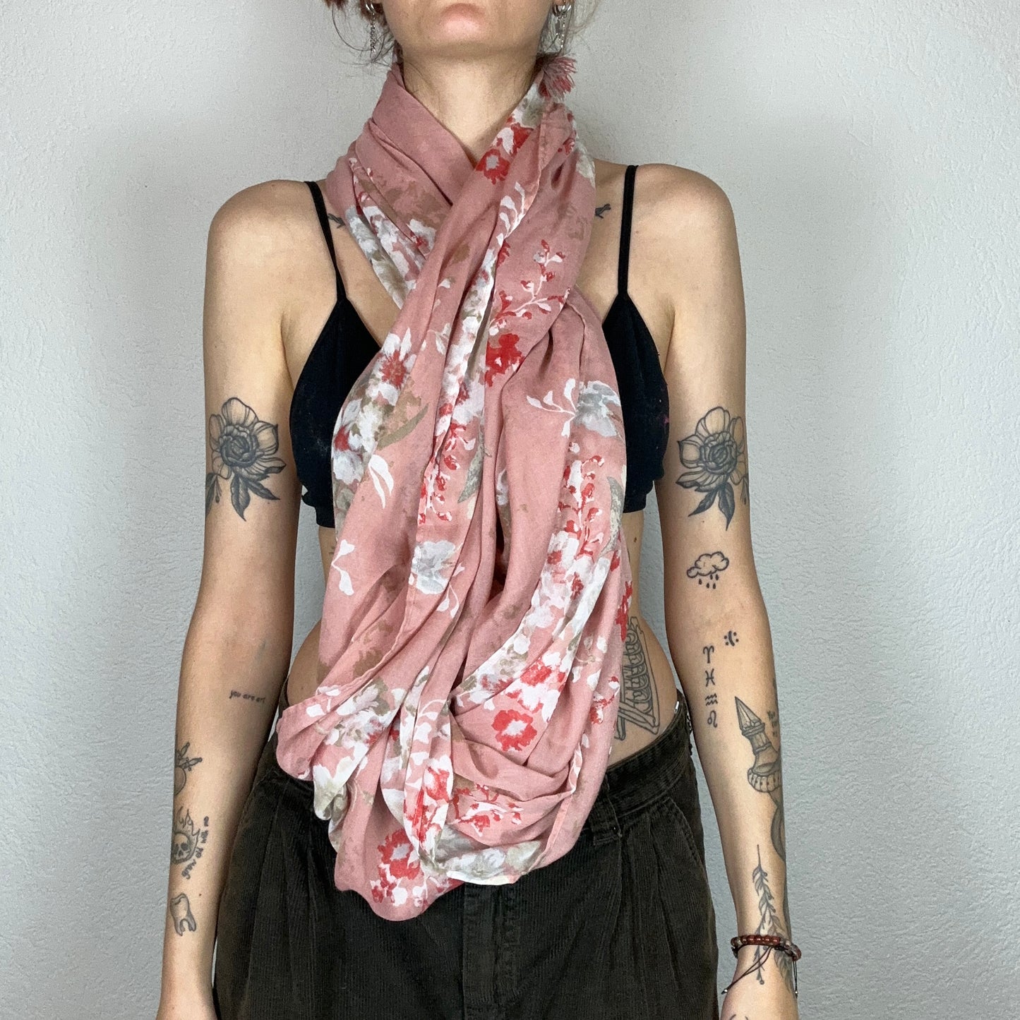 Pink Scarf