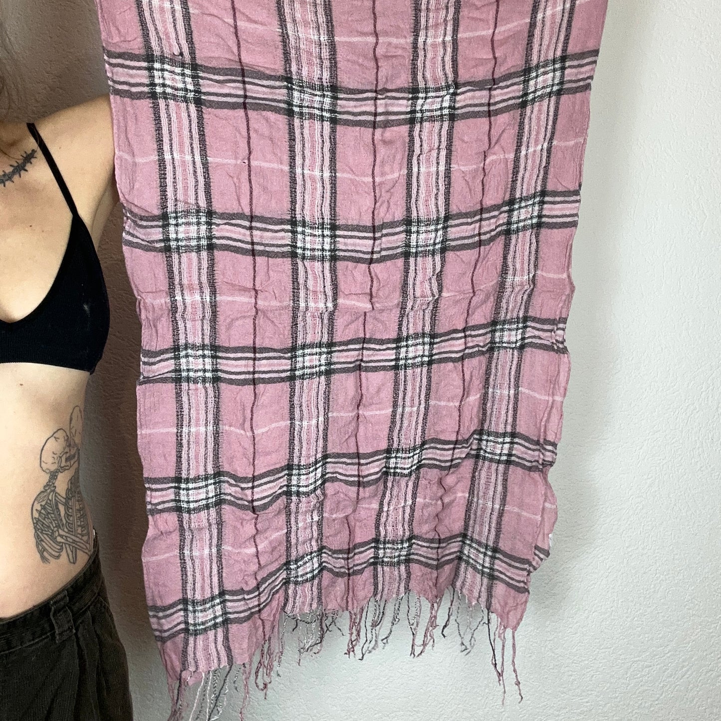 Y2K Pink Scarf | Bern