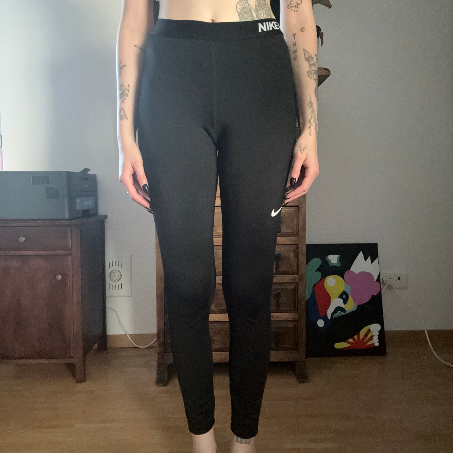 Black Nike Pro Sports Leggings