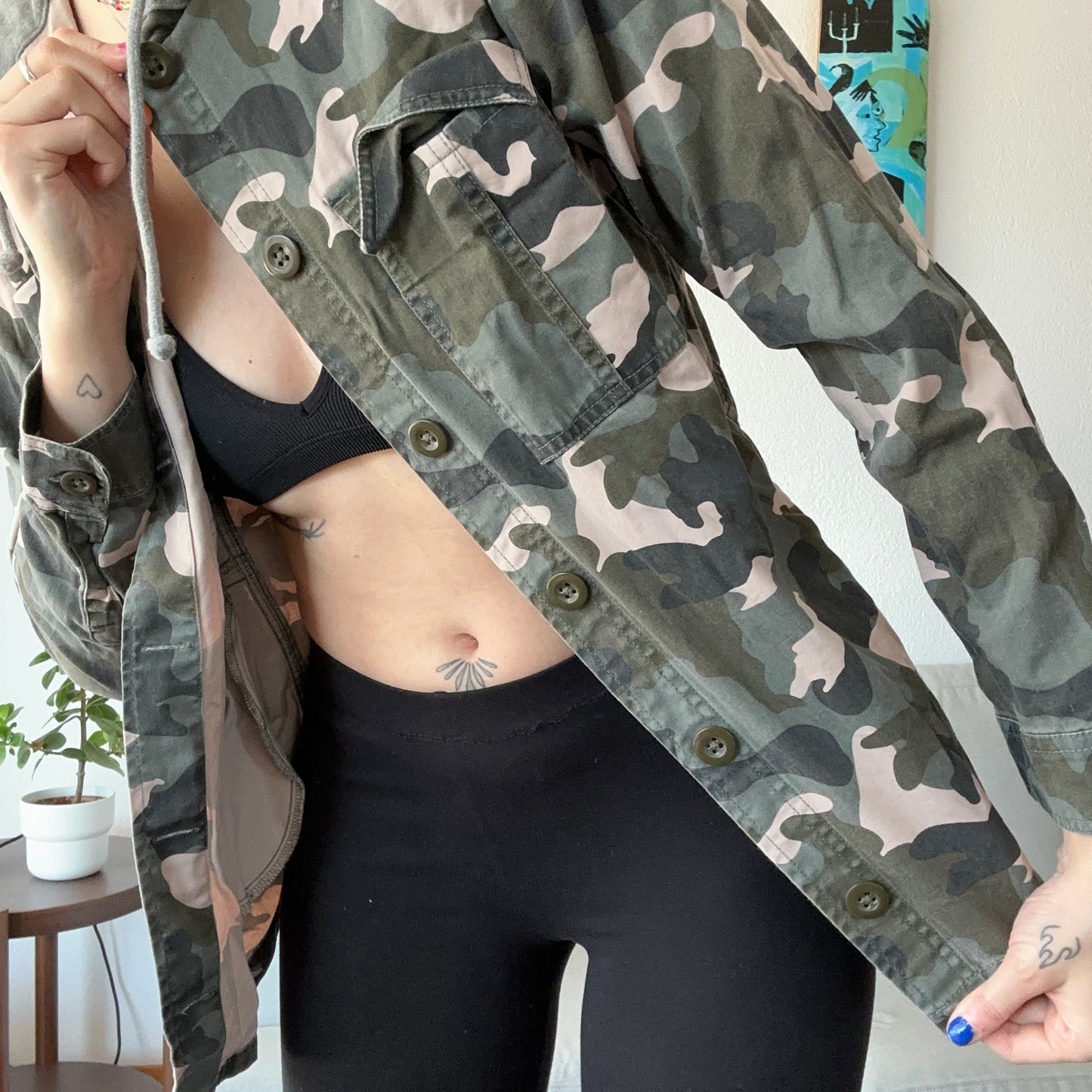 Green Jacket Military style