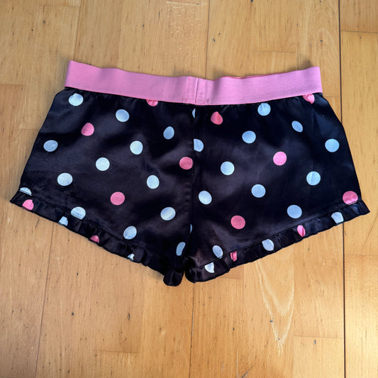 Black Shorts with Pink Dots|Bern