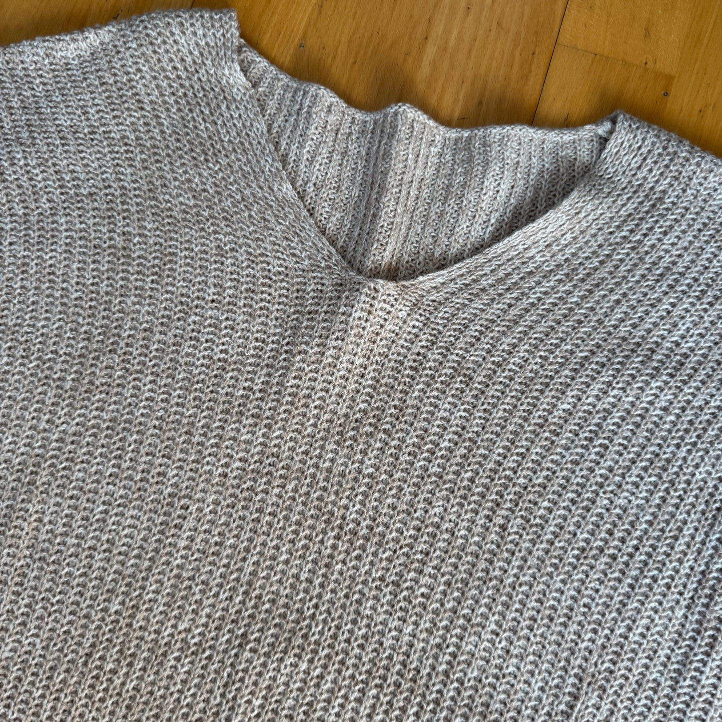 Beige Knit Sweater | Bern
