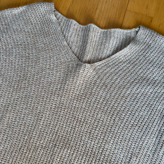 Beige Knit Sweater | Bern