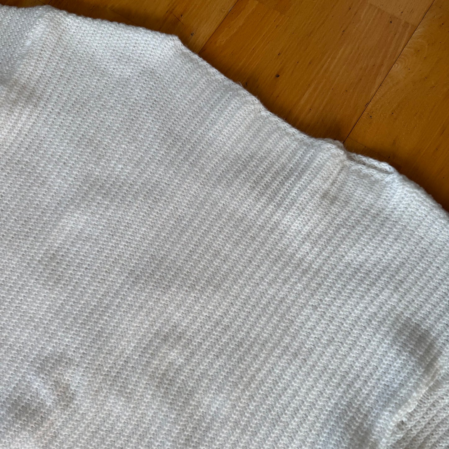 White Knit Dress |Bern