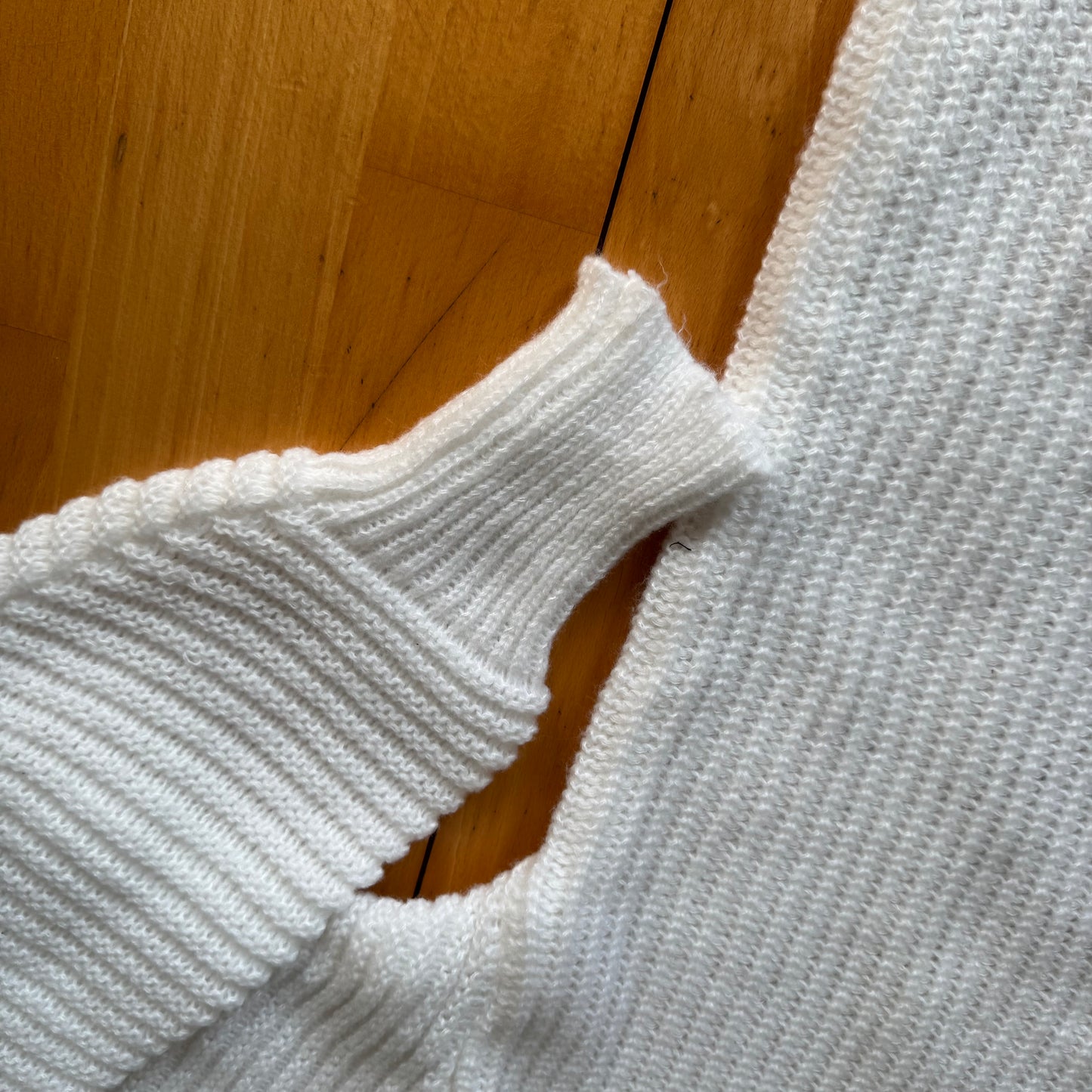 White Knit Dress |Bern