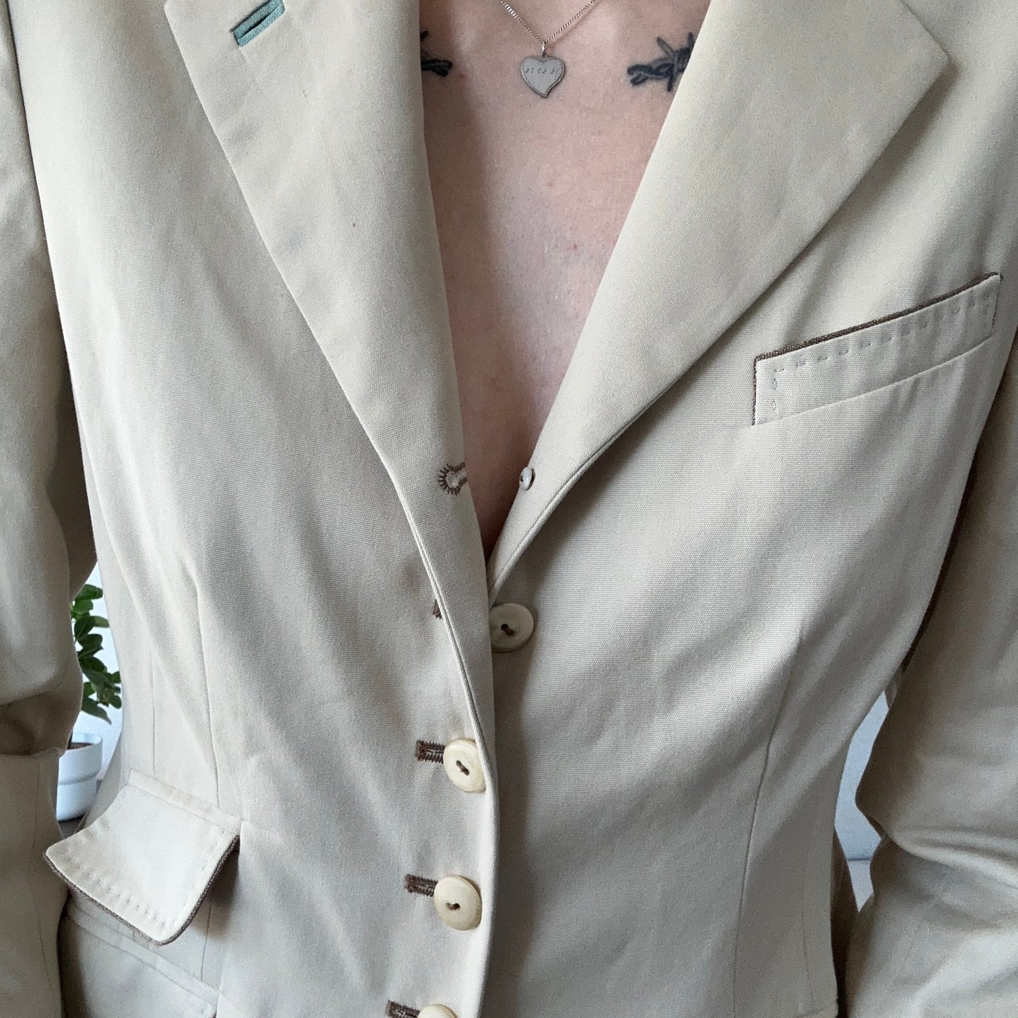 Beige Susanne Spatt Blazer