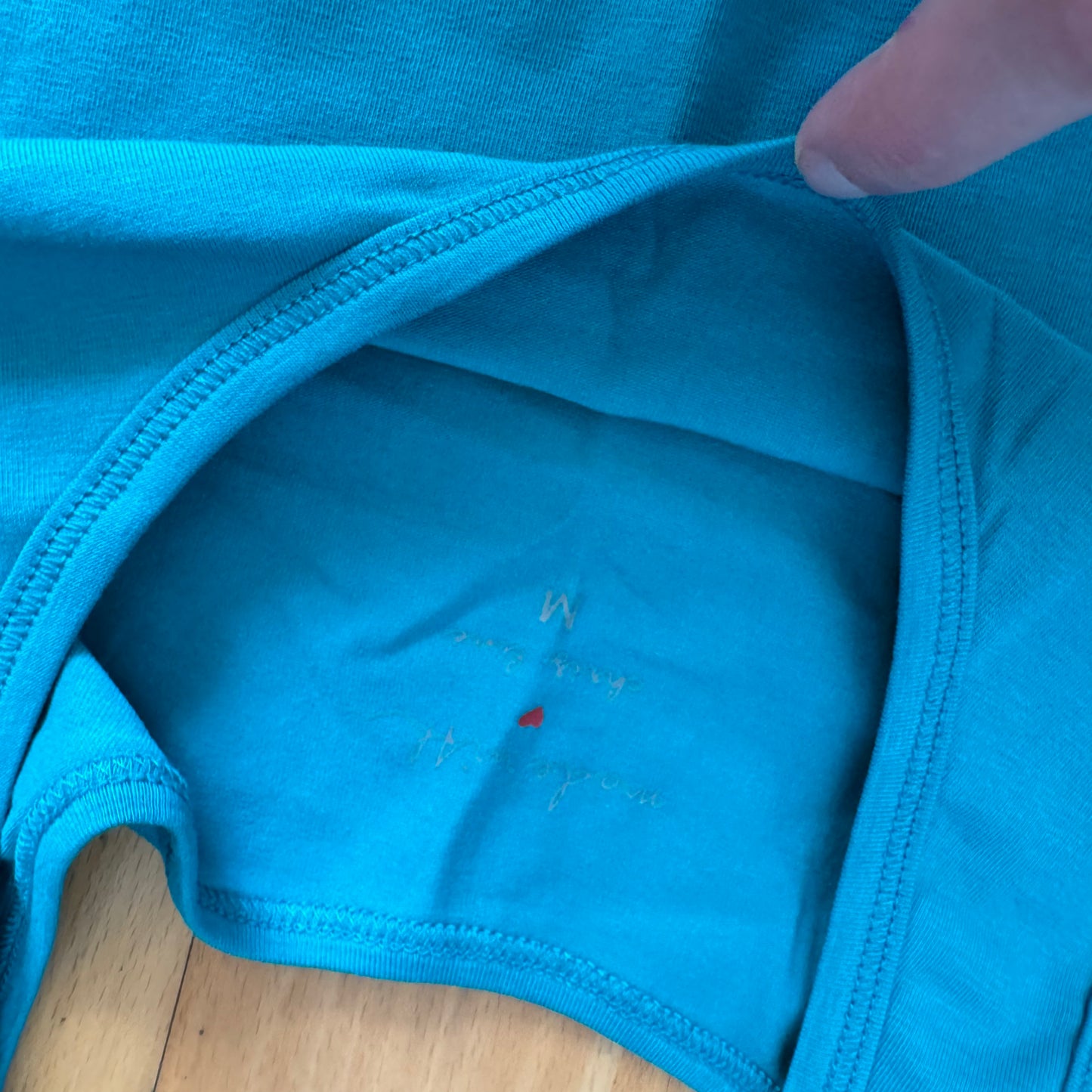 Turquoise Top with Lace Details | Bern