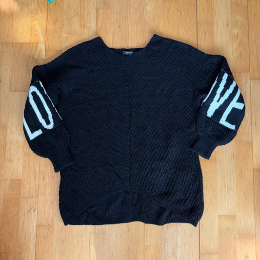 Black Knit Sweater | Bern