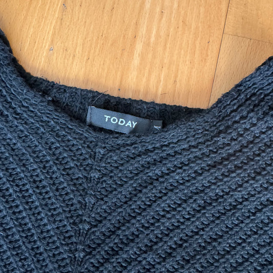 Black Knit Sweater | Bern