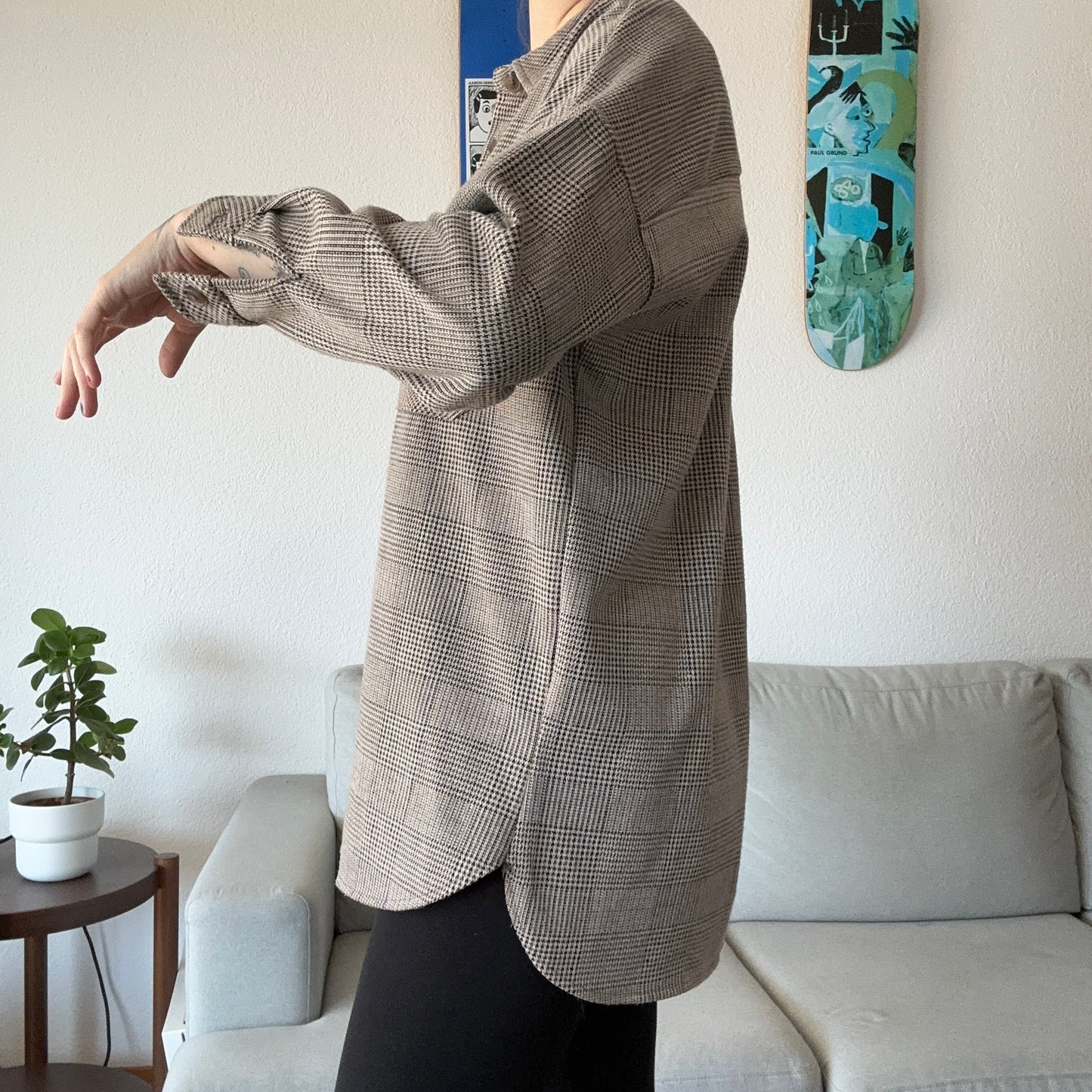 Beige Bluse