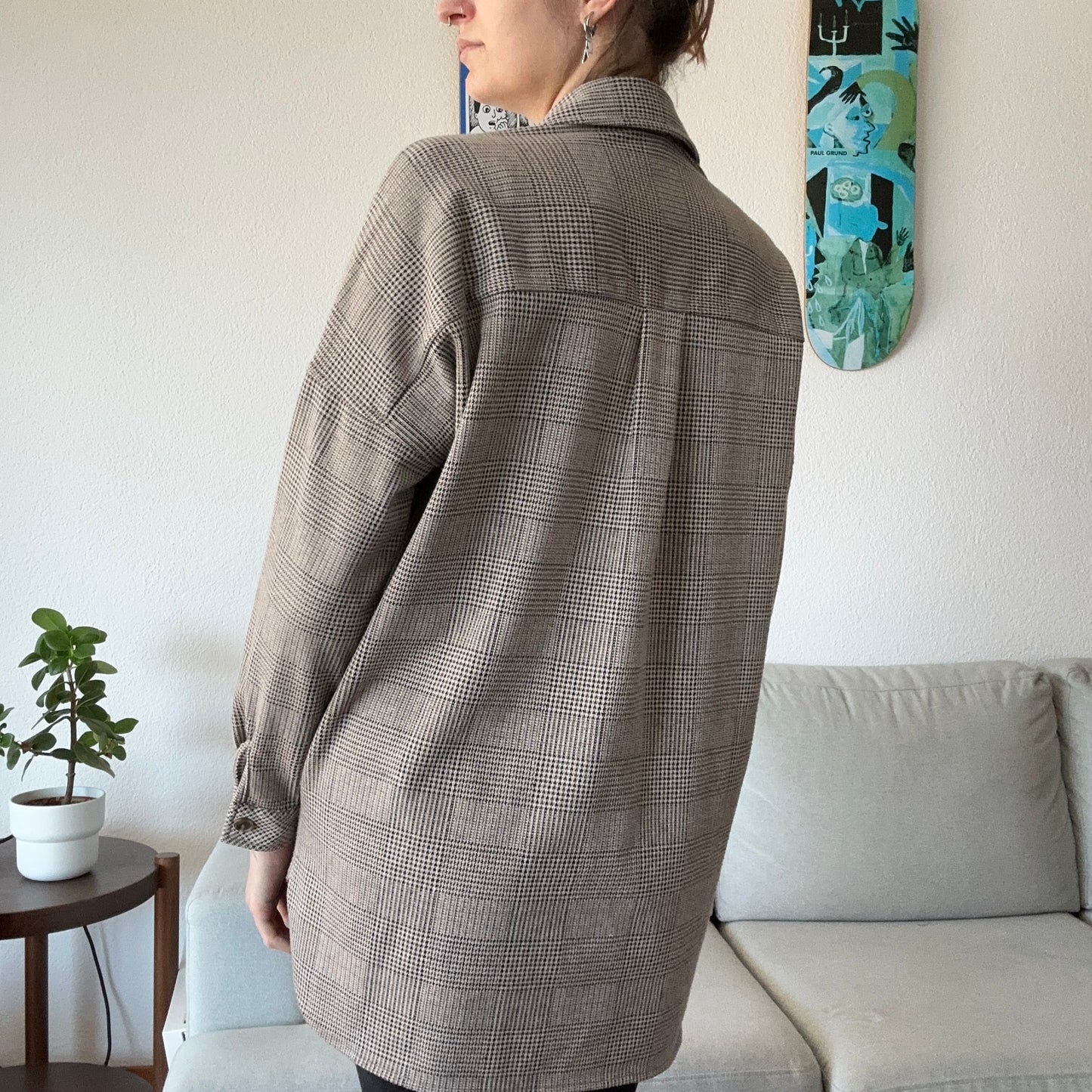 Beige Bluse