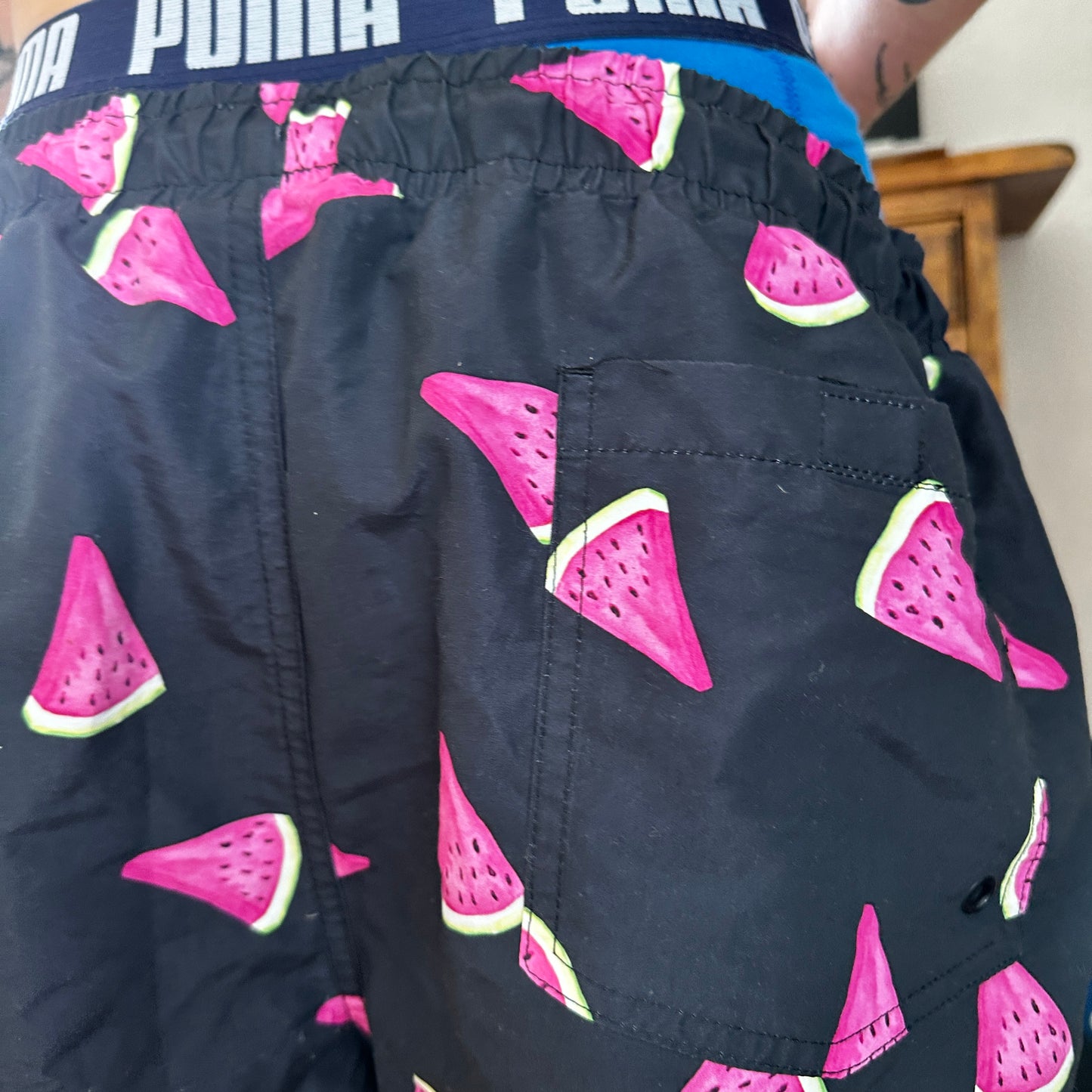 Black Trunks with Watermelon Print | Bern