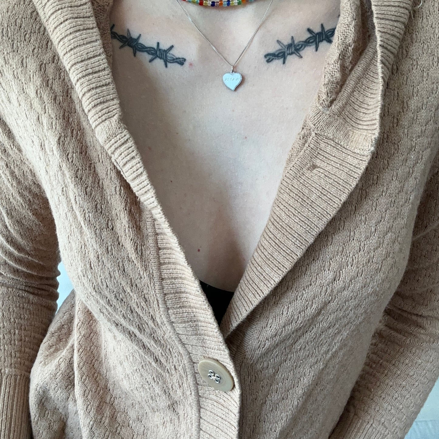 Beige Cardigan