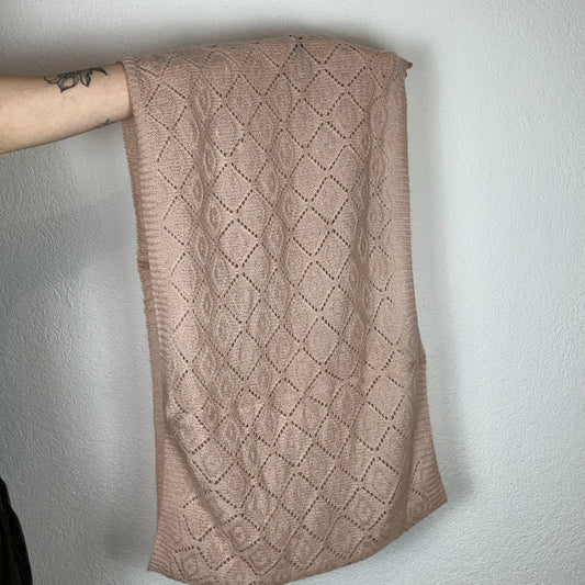 Beige/Pink Scarf