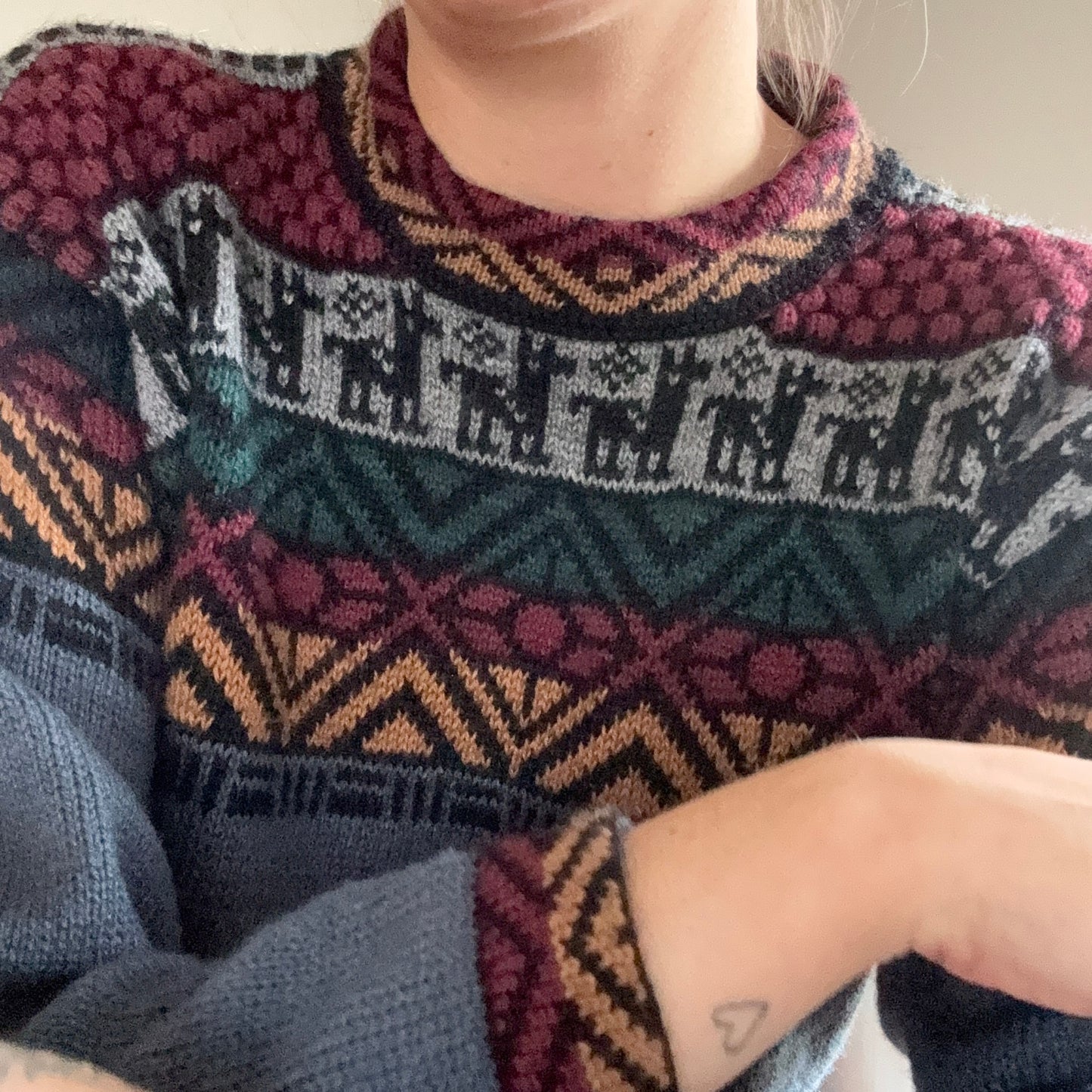 Beige Knit Sweater| Bern