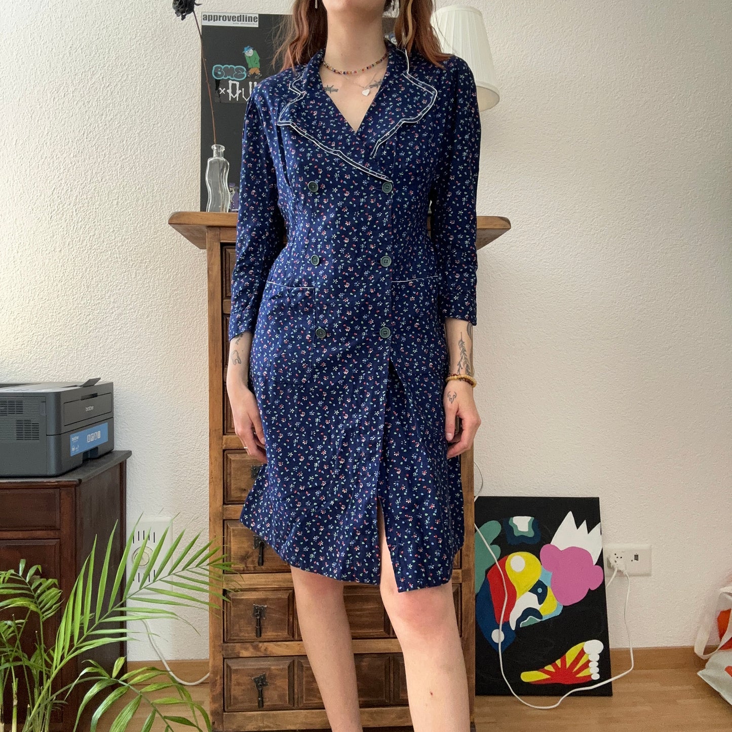 Vintage Blue Dress