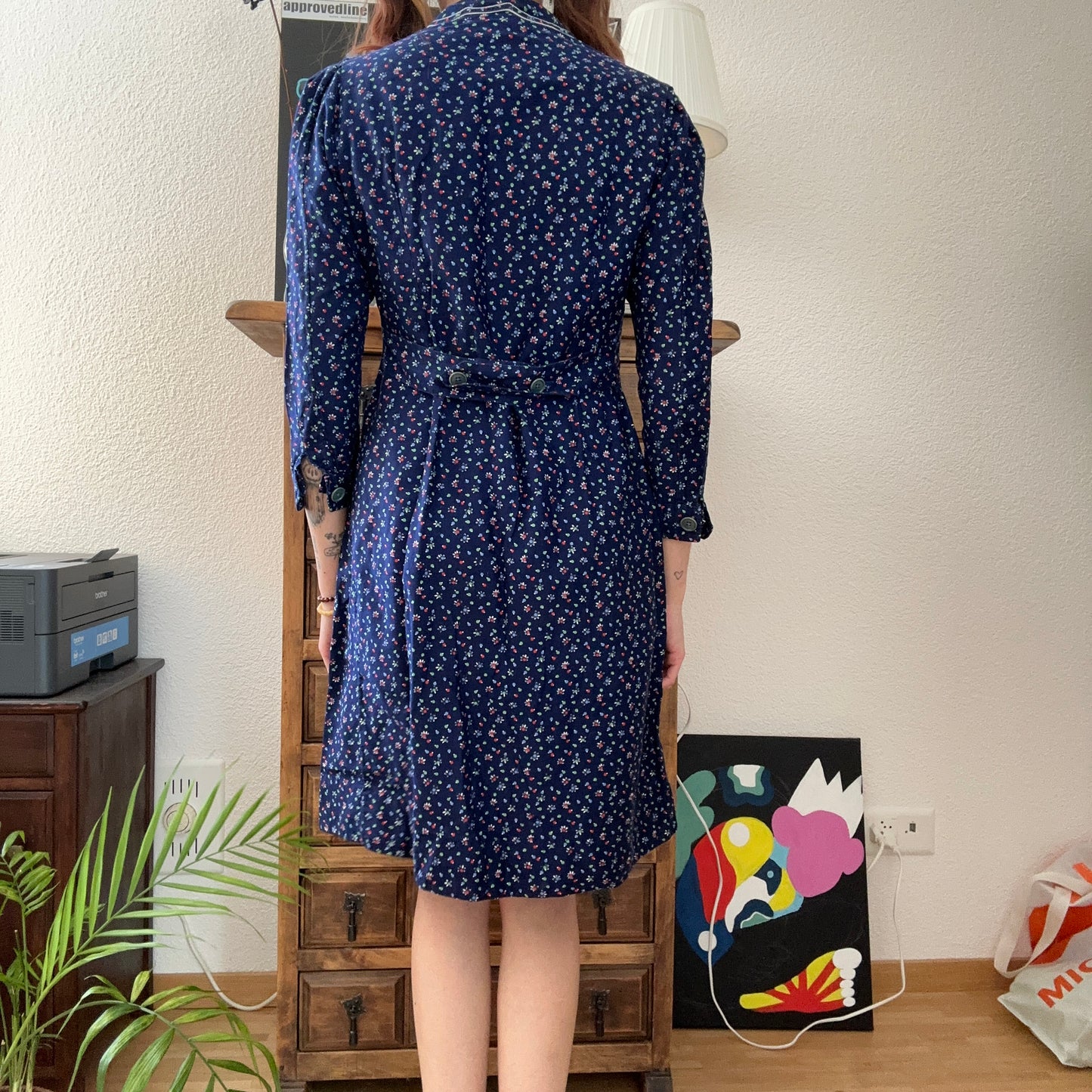 Vintage Blue Dress