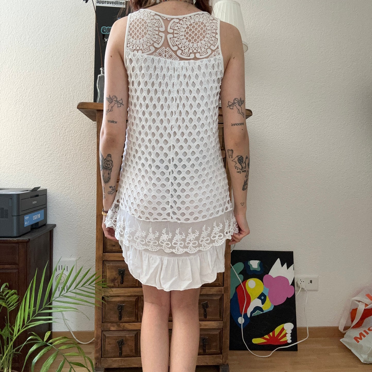 Y2K White Dress | Bern