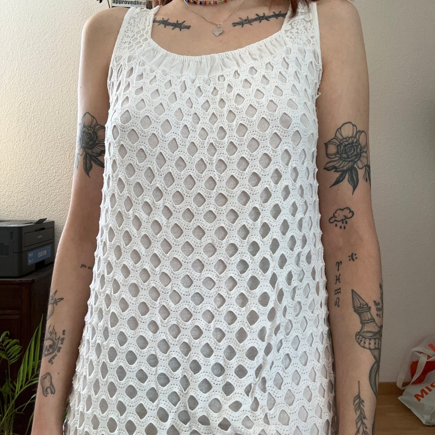 Y2K White Dress | Bern