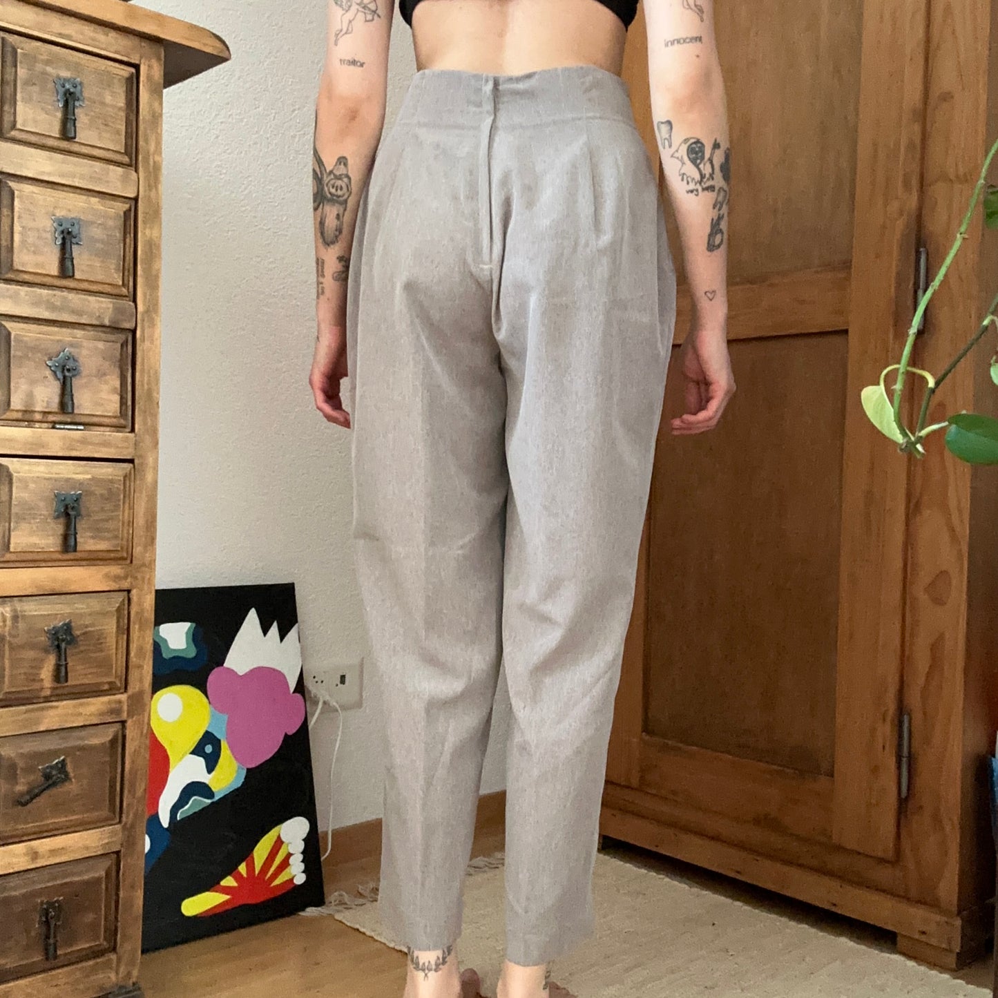 Gray Pants