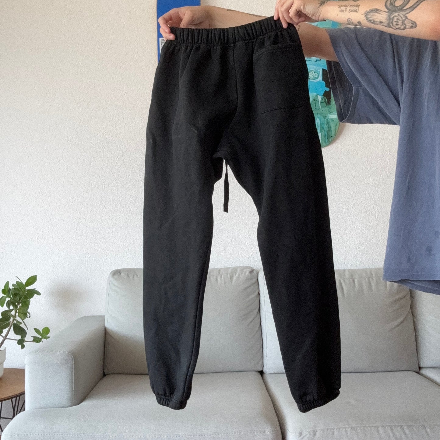 Black Fear of God Joggers